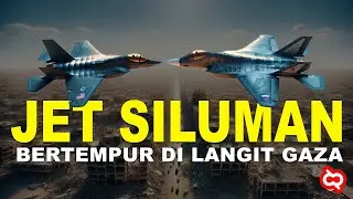 Ancaman Berbahaya di Pertempuran Udara! Jet Tempur Siluman Berkumpul Di Langit Gaza!!
