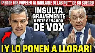 😱VOX HACE HISTORIA😱DESTRUYE a S&Aacute;NCHEZ en la COMISI&Oacute;N del 
