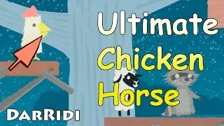 игра Ultimate Chicken Horse первый взгляд