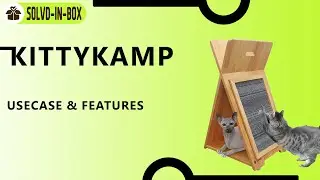 Tent for Small Cats and Dogs &ndash; Durable Wood Pet house Functions & Features| Kittykamp