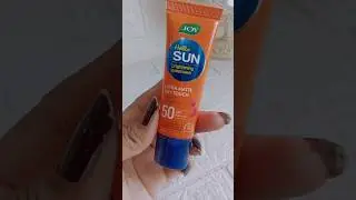 Joy Brightening Sunscreen ✨ #protection #skincare #sunscreen #facecream #explore #virelshorts