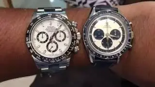 Rolex Daytona C and Omega speedmaster CK2998 LE