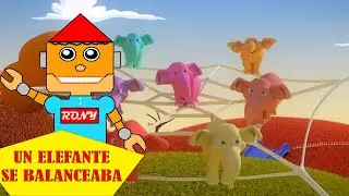 UN ELEFANTE SE BALANCEABA - Aprendiendo Con Rony I Música para niños