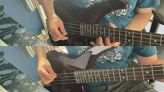 Testing of new Badass II bridge and EMG Geezer Butler pickups in Ibanez bass