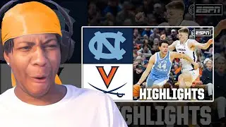 Lvgit Reacts To North Carolina vs. Virginia | Full Game Highlights | ESPN CBB | 1/24/26