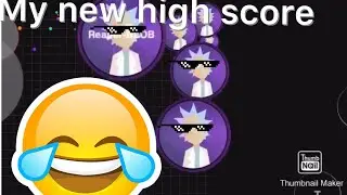 MY NEW HIGHSCORE! | blob.io 100,000 mass!