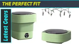 TerraCove Portable Folding Washing Machine for Camping: The Ultimate Outdoor Laundry Solution!