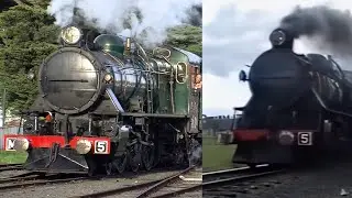 M5's last mainline run, including 2013 steam up