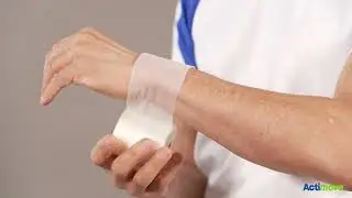 Taping the Wrist with Underwrap Bandage for Skin Protection