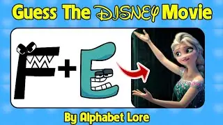 Can You Guess The Disney Movie By The Alphabet Lore? |95% of people CANT guess THESE|Great Quiz