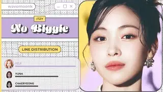 ITZY 'No Biggie' (Line Distribution)