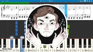 Ricky Montgomery - Line Without A Hook [Piano Tutorial | Sheets | MIDI] Synthesia