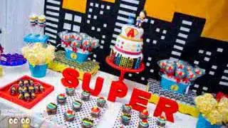 Superhero birthday party ideas