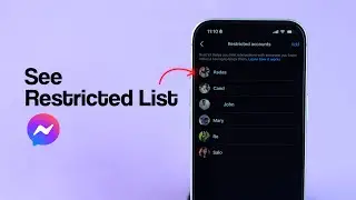 Как посмотреть свой список заблокированных пользователей в Facebook Messenger