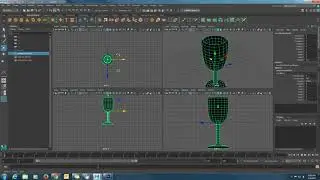 Maya Tutorials: Loft & Revolve Tool