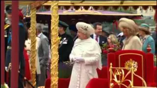 War Horse Joey salutes the Queen 2 June 2012