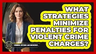 What Strategies Minimize Penalties For Violent Crime Charges? - Criminal Defense Law Uncovered