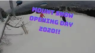 MOUNT SNOW OPENING DAY 2020