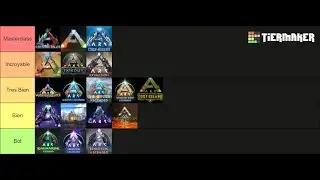 Tier Liste Des Map ARK ! feat @L2_snow
