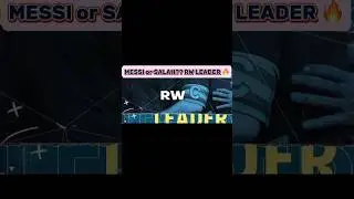 FC Mobile Leader Pack 🔥 RW Player Reveal (Messi?? Salah??)#fcmobile #shorts #fifa