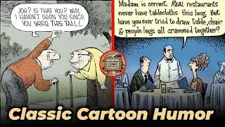 Classic Cartoon Humor You'll Adore 😂 | Funniest Vintage Comic Strips You'll Love