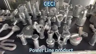 power insulator hardware#powerline #hardware  #electric #factory #b2bmanufacturing #machine