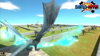 DRAGON DEATH RUN | DEATH RUN | ANIMAL REVOLT BATTLE SIMULATOR | ARBS