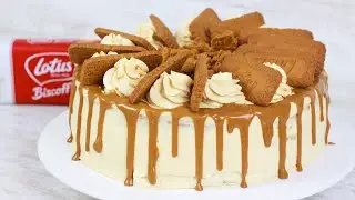 Lotus Biscoff Torte - Ihr werdet nicht genug davon bekommen
