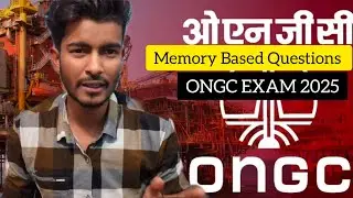 ONGC MEMORY BASED QUESTIONS || APTITUDE ✅