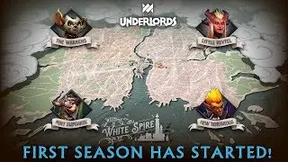 Dota Underlords Gameplay. First Season has started! New Events!