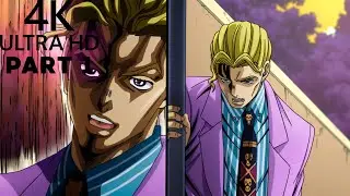 [ Ultra HD 4K ] Koichi Hirose vs Yoshikage Kira #jojo #jojosbizzareadventure #anime #shortsviral