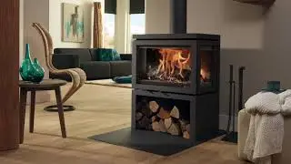 Dik Geurts Vidar Triple 3 Sided Wood Burning Stove