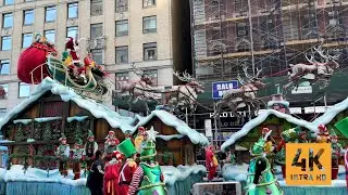 Macy&rsquo;s Thanksgiving Day Parade 2022 filmed in Ultra HD 4K | Manhattan | New York City | NYC