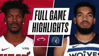 NBA GAME RECAP | Heat vs Timberwolves | April 16, 2021