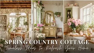 Country Cottagecore Spring Decor: Timeless & Cozy Home Refresh