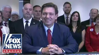 Gov. DeSantis signs election bill live on 'Fox & Friends'