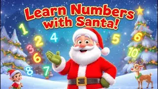 Learn Numbers with Santa 🎅 | Christmas Counting Song 1&ndash;10