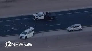Deadly crash shuts down portion of Loop 303 in Surprise