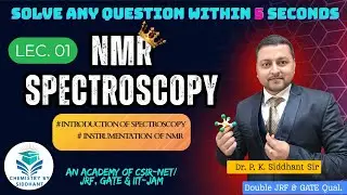 nmr spectroscopy Lec. 1 Introduction of Spectroscopy #spectroscopy #csirchemistry