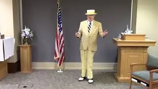 John Baker singing I'm Old Fashioned Wns the Eagle Gate Award for singing to the public!!!