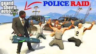 GTA 5 : FRANKLIN RAID on MAFIA WARE HOUSE in GTA 5 | SHINCHAN & CHOP | GTA 5 MODS