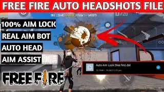free Fire one tap head shots config file || free Fire auto Head shots config file || aim lock config