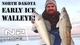 Non-Stop Walleyes! | North Dakota Early Ice 2019 | NPLife