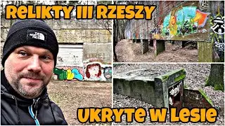 Co tutaj było??? Tajemnicze obiekty wybudowane przez nazistow w srodku lasu.