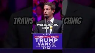 Tony Hinchcliffe roasts Travis Kelce 🤣 #tonyhinchcliffe #traviskelce #trump #rally #funnyshorts