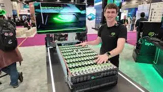 Seagate 3,2 Petabajta Exos 4U100 JBOD na konferencji Supercomputing 2025 #SC25 dla generatywnej s...
