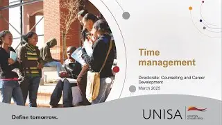 Unisa Time Management workshop