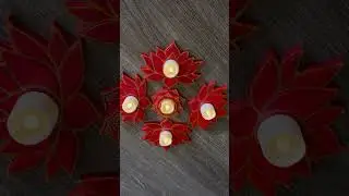 #diyrangoli#tealightcandleholder#diwali2024decor #trendingdiwalidecor #ytshorts #youtubeshorts