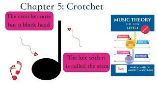 Music Theory Book for Kids Level 1 | Crotchet / Quarter Note Chapter 5