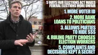 5 Ways Fair Elections Act Is Unfair